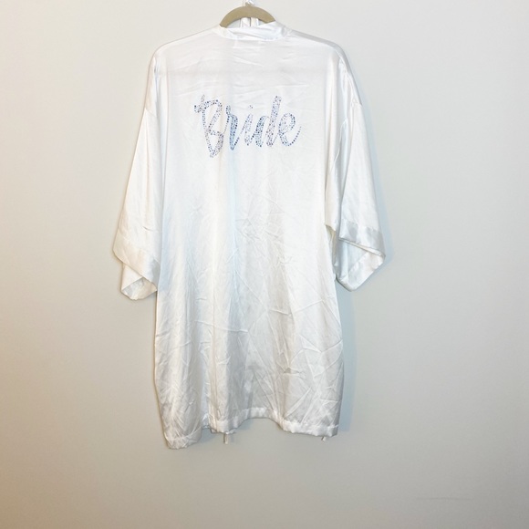 Victoria Secret I Do Bride White Wedding Robe - Picture 2 of 8